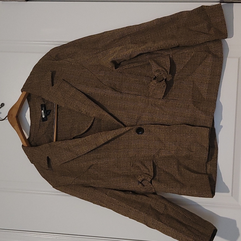 Perceptions plaid jacket